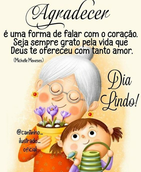Dia lindo grato pela vida