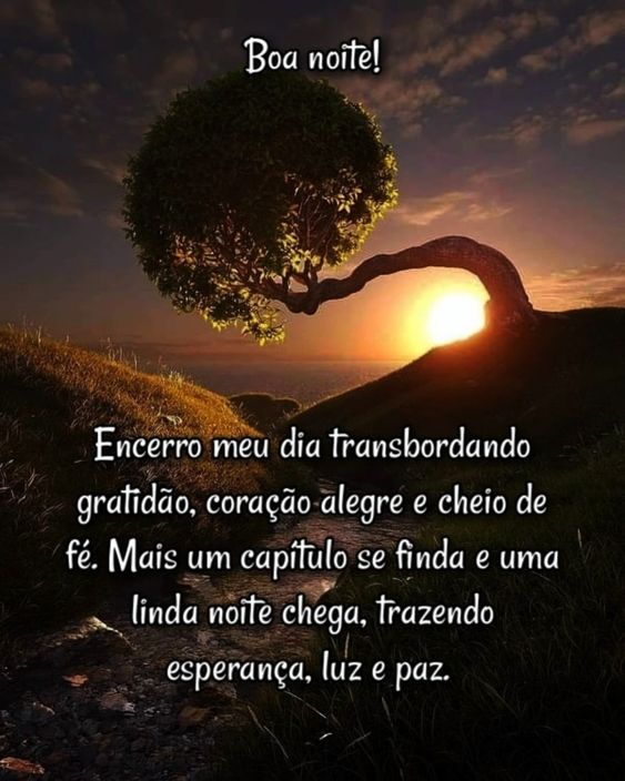 Encerro meu dia transbordando gratidão