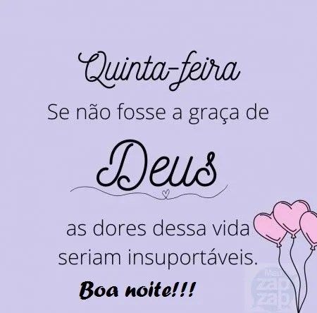 Boa noite quinta-feira abençoada