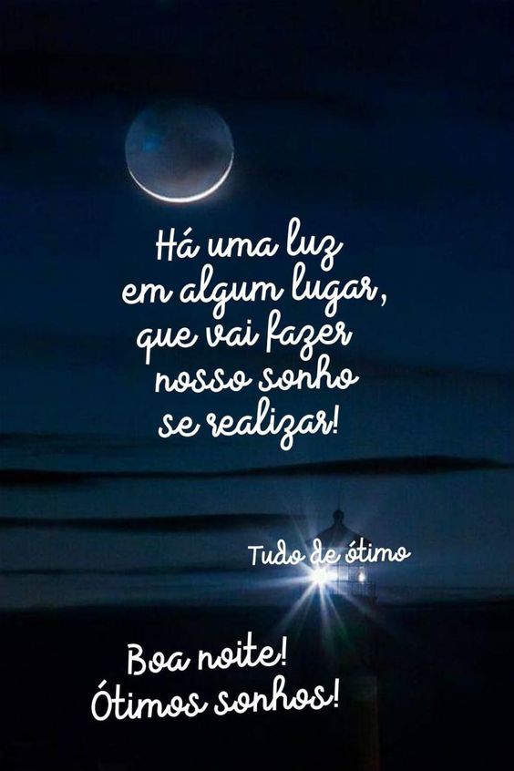 Boa noite há uma luz