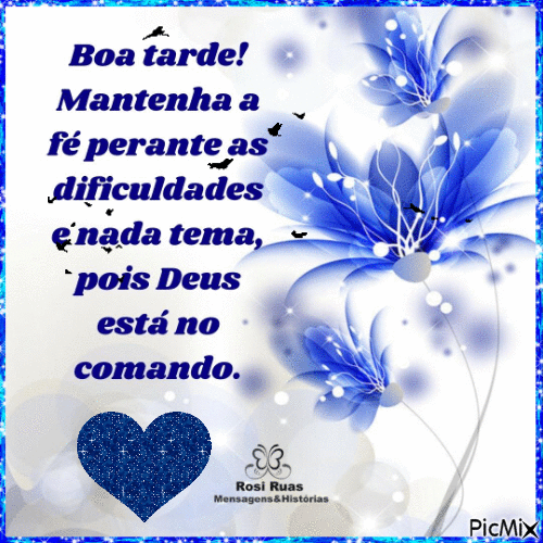 Boa tarde Deus no comando