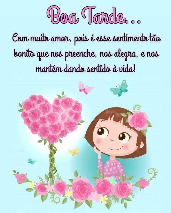 Boa tarde com muito sentimento