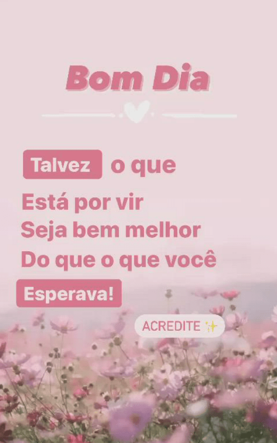 Frases de bom dia abençoado para Instagram
