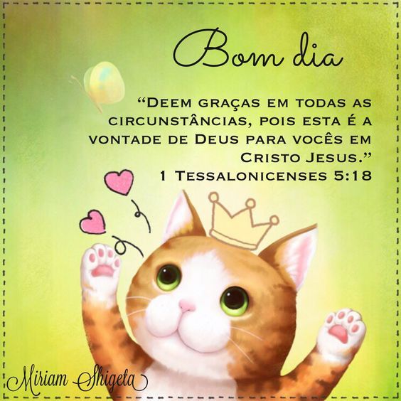 Bom dia em Cristo Jesus