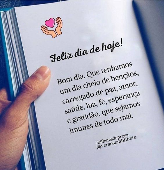 Feliz dia de hoje
