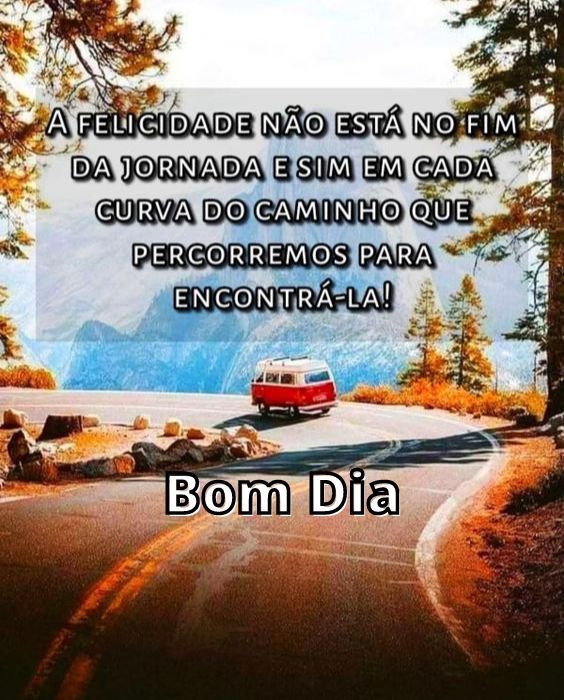 Bom dia motivacional da jornada