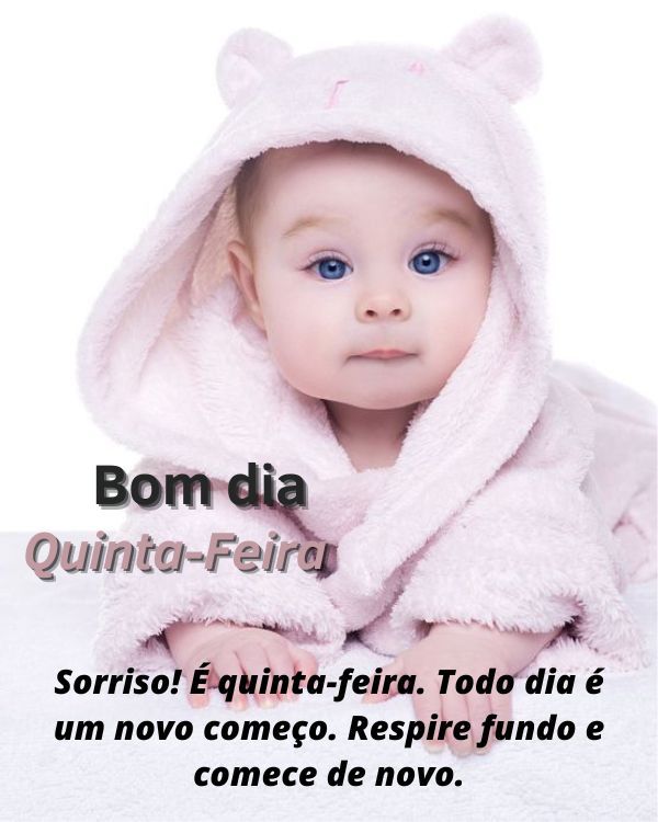 Quinta-feira com sorrisos