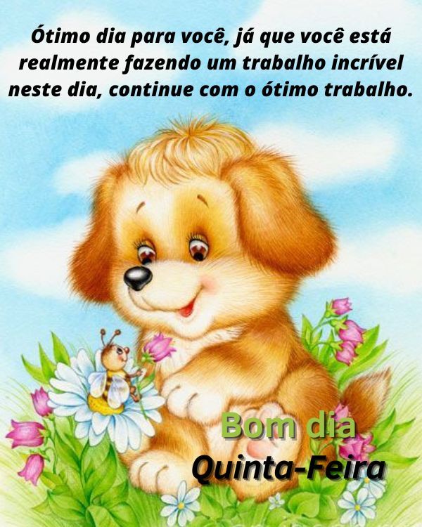 Um ótimo dia para você 