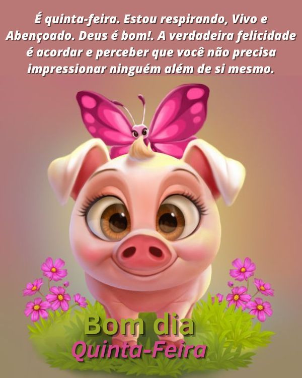 A verdeira felicidade é acordar todos os dias