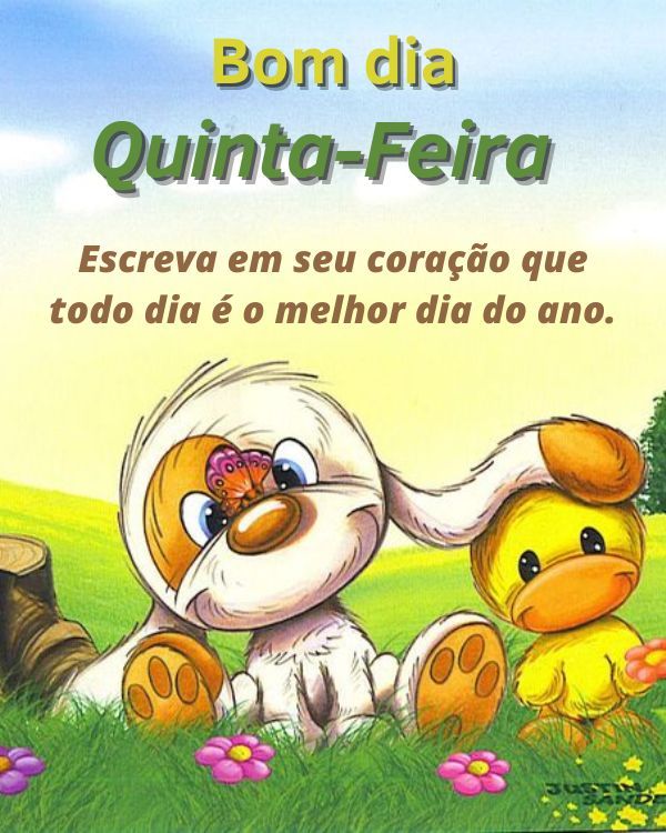 Frases de Bom dia Quinta-feira com Imagens fofas e engraçadas