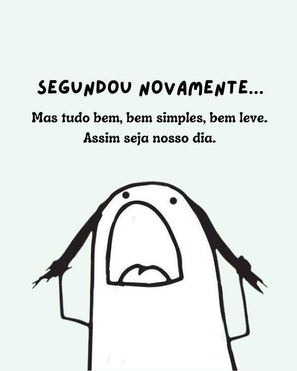 Segundou novamente...