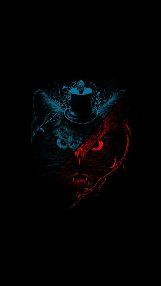 Papel de parede gato bravo