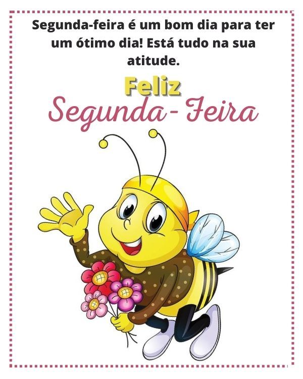 Tenha um bom dia segunda-feira