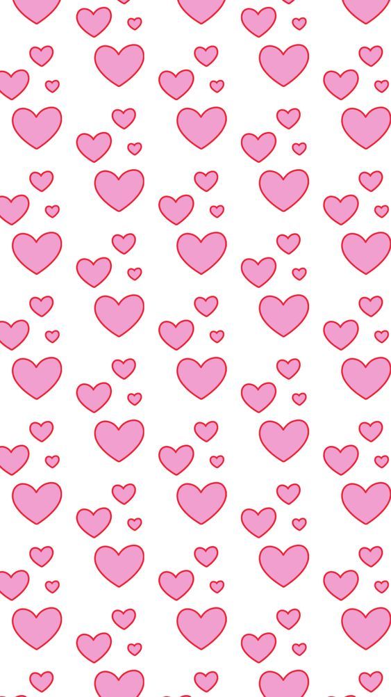 Wallpaper corações rosas