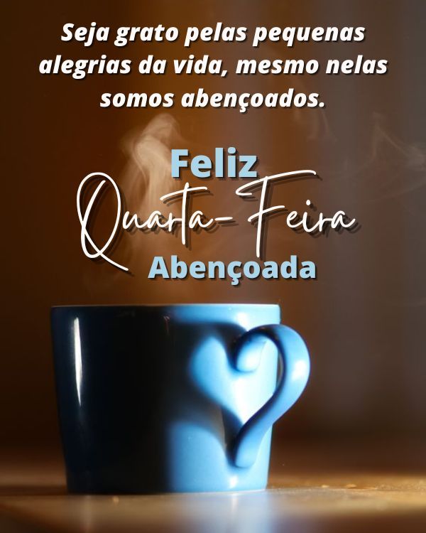 Seja grato pelas pequenas alegrias da vida