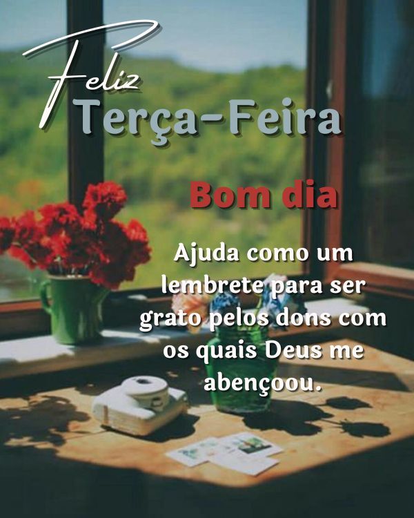 Feliz terça-feira 