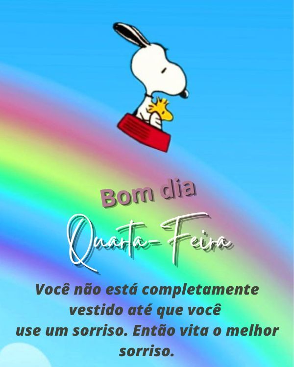 Imagens bom dia snoopy