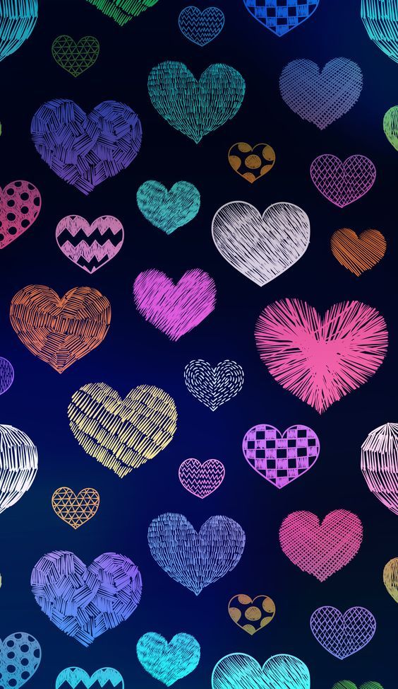 Variações de coração wallpaper