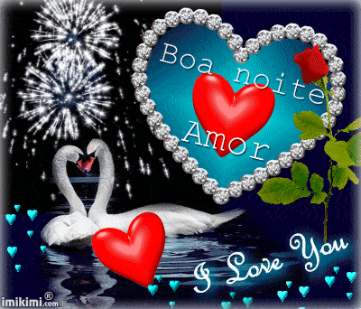 Boa noite imagem romantica!
