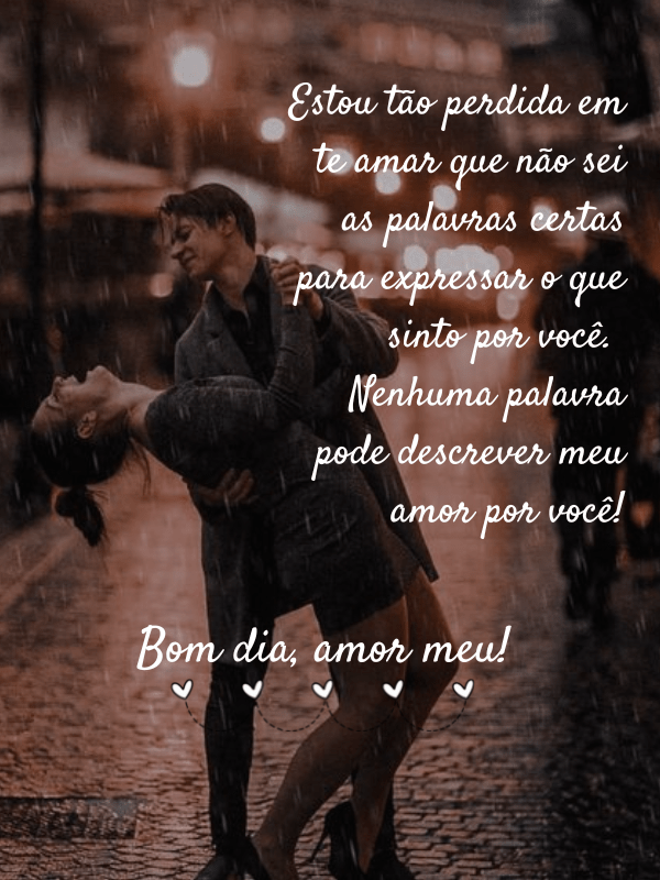 Imagens de bom dia amor meu!