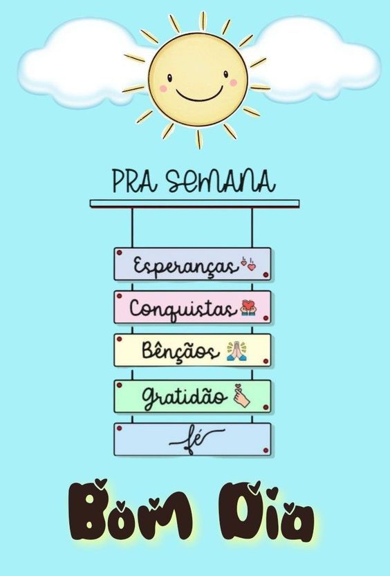 Bom dia com gratidão e fé