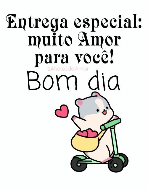 Muito amor para você!