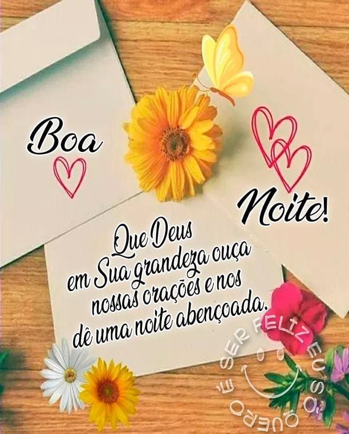 Mensagem de boa noite abençoada por Deus
