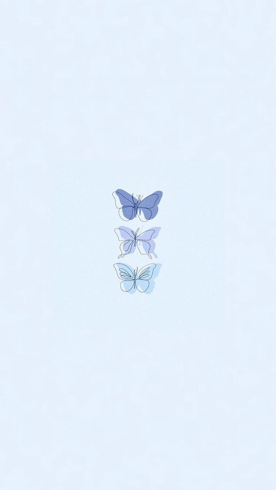 Imagem de borboletas para papel de parede