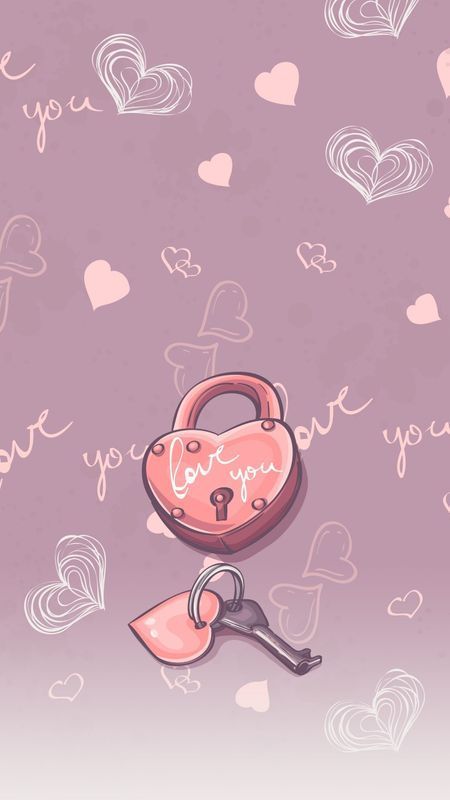 Love you papel de parede