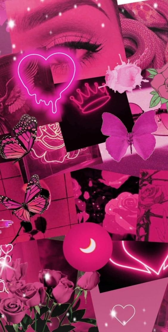 Imagem pink para usar como papel de parede