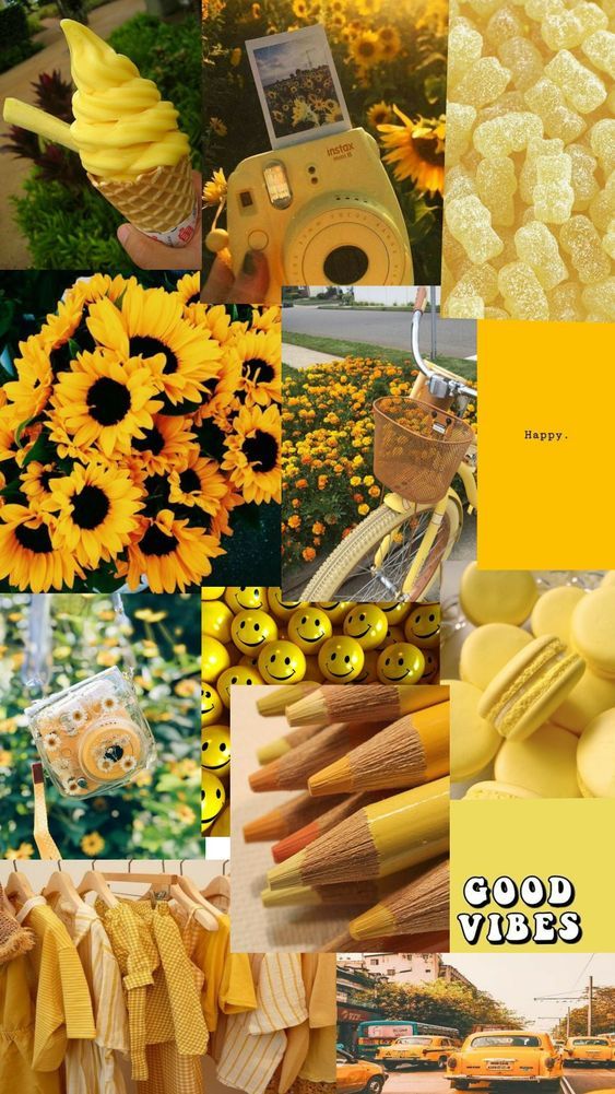 Papel de parede amarelo para celular 