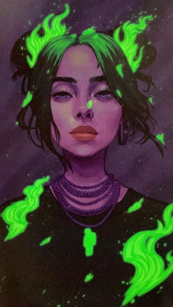 Papel de parede da Billie Eilish