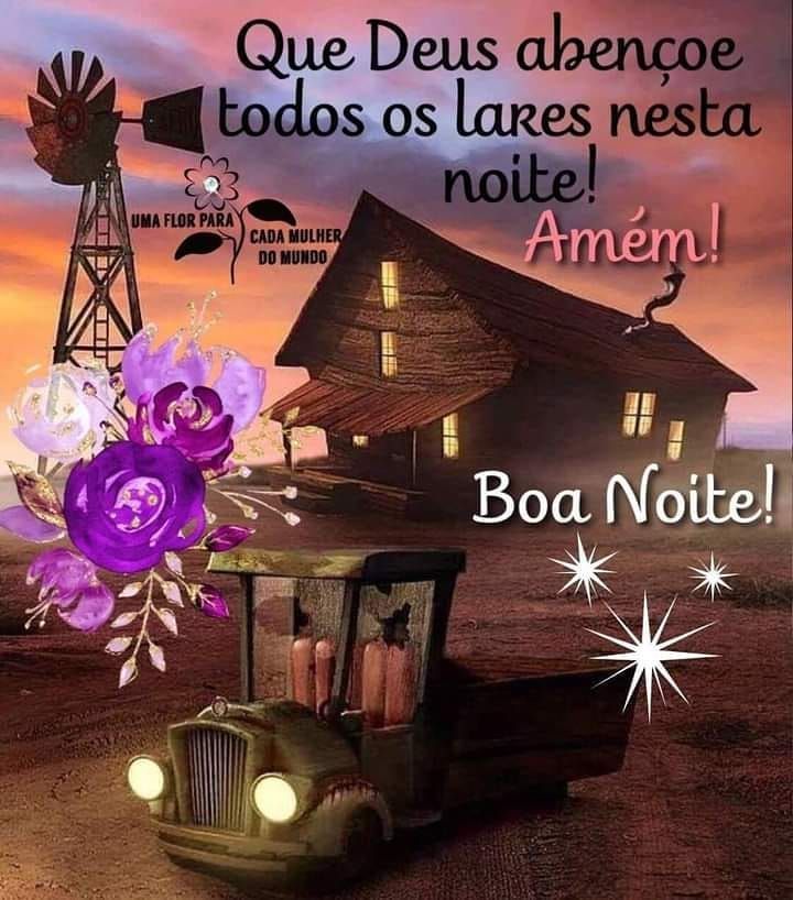 Que Deus abençoe lares, boa noite