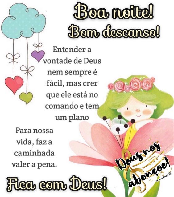 Boa noite bom descanso