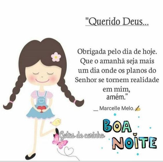 Querido Deus obrigada pelo dia