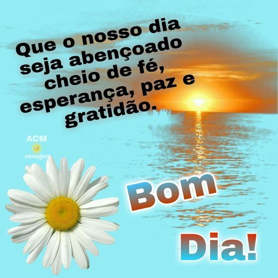 Que nosso dia seja abençoado