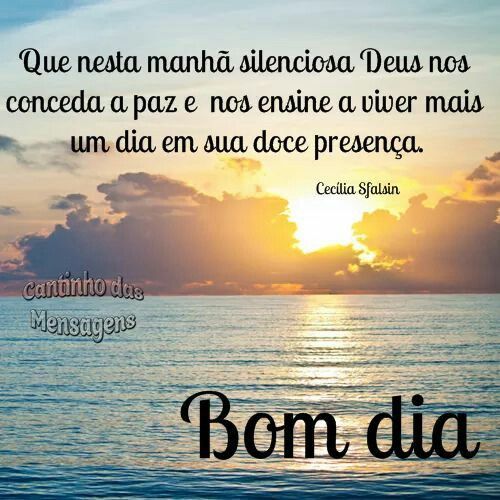 Um dia em doce presença de Deus