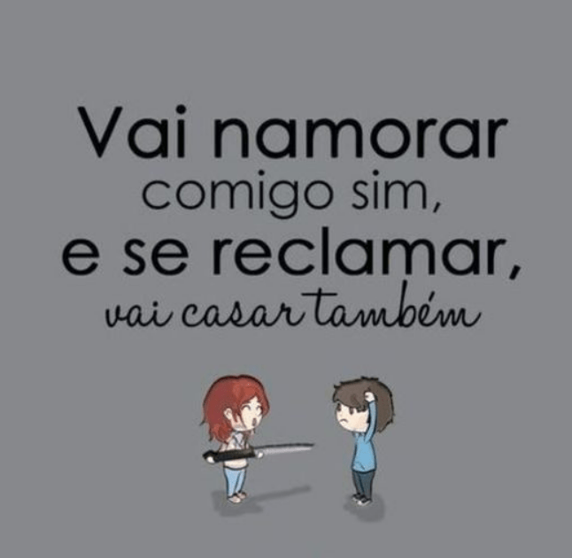 Frases engraçadas de amor
