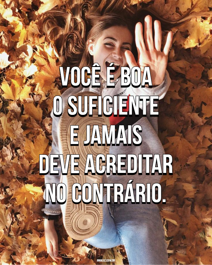 Frases de Amor Próprio para se sentir bem