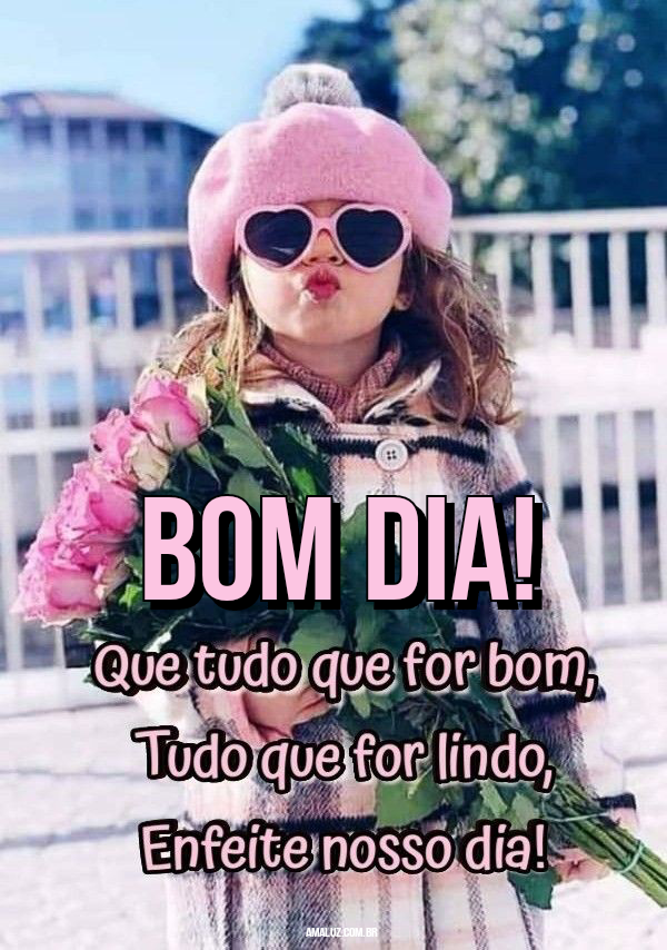 Bonitas imagens de bom dia Infantil