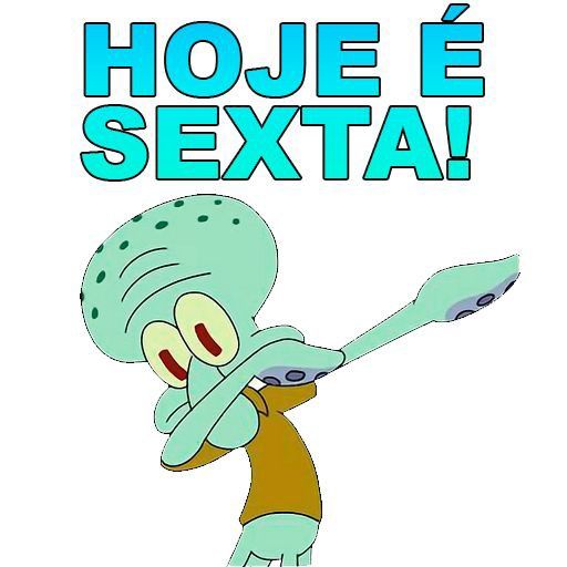 Figurinhas de hoje é sexta-feira