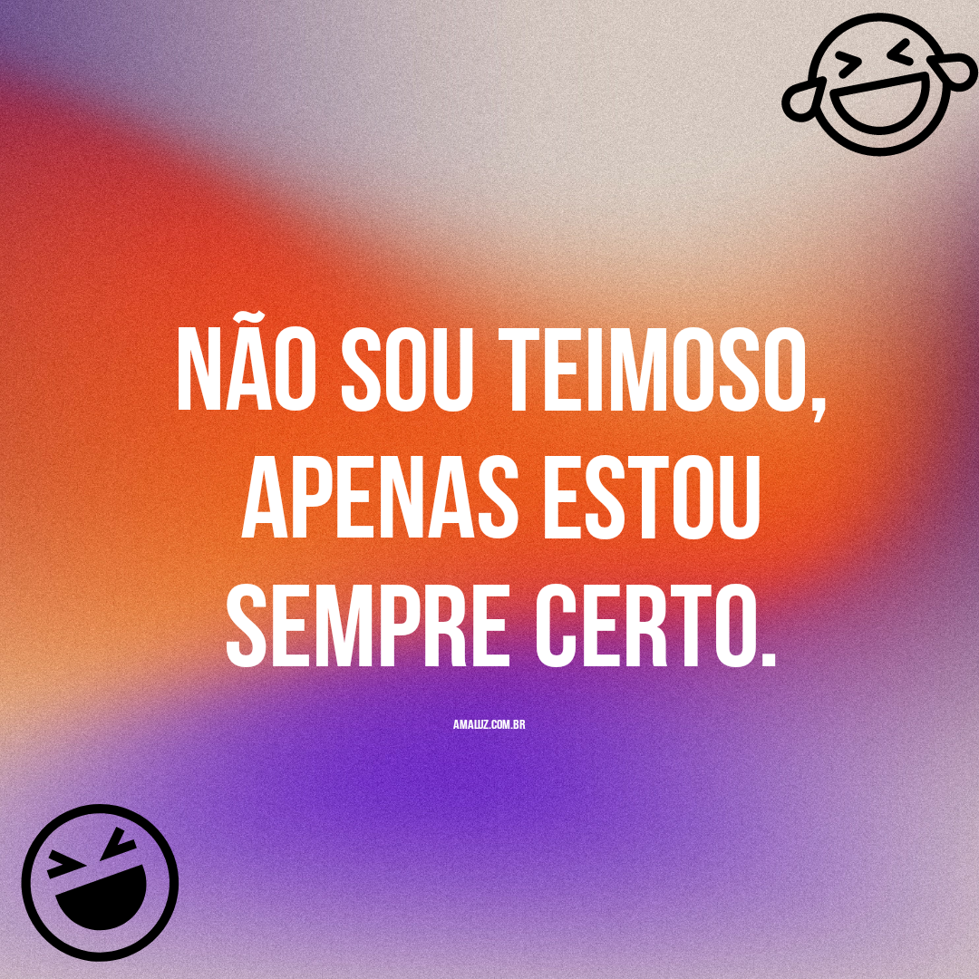 Frases com humor para Twitter e Facebook