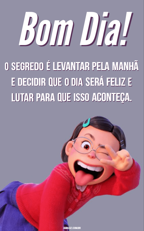 Frases e imagens de bom dia Infantil