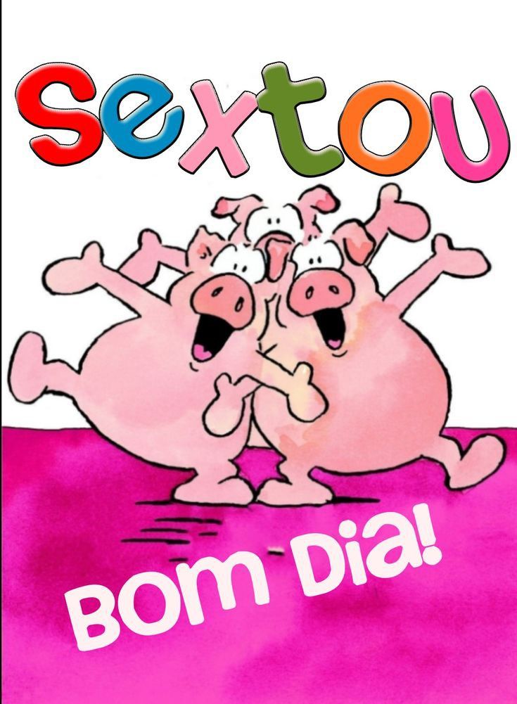 Figurinhas engraçadas de Bom dia Sexta-feira 