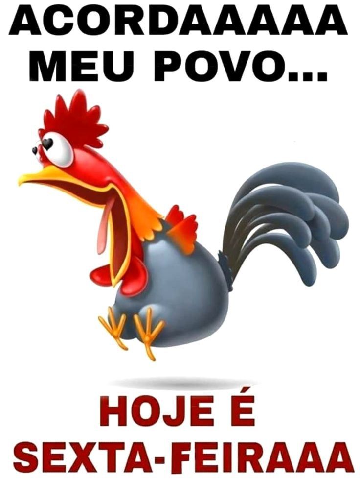 Acordem hoje é sexta feira 