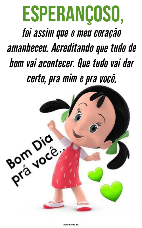 Belas imagens de bom dia Infantil 