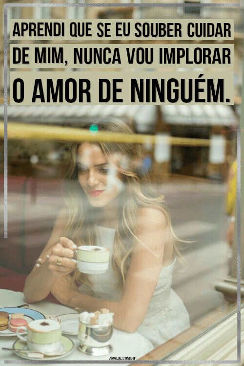 Frases perfeitas de amor próprio 