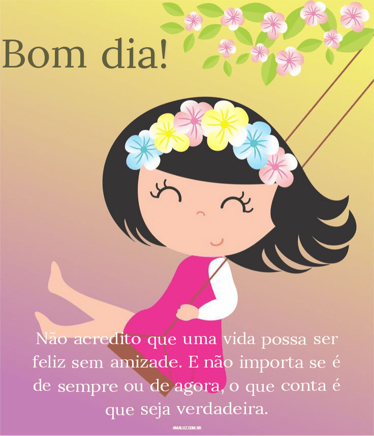 Bom dia para melhor amigo especial