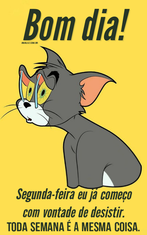 Segunda-feira engraçada com frases e imagens