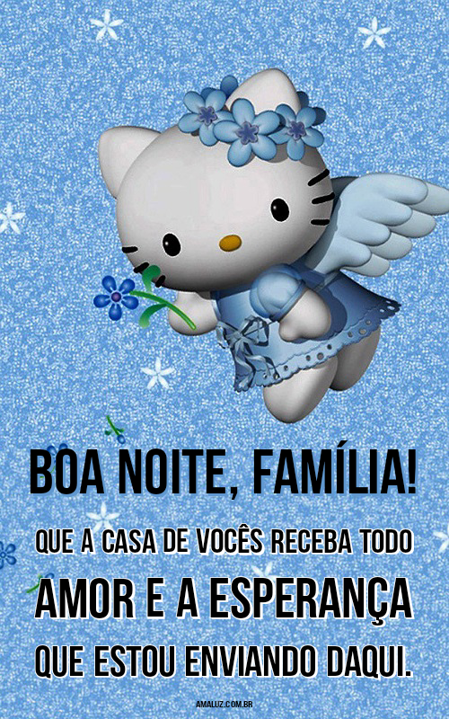 Abençoada noite família